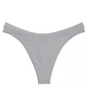 PINK Victoria's Secret Gray seamless thong